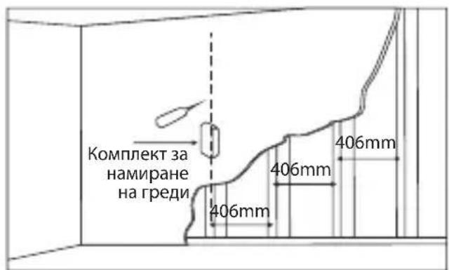 Technical diagram of a rectangular device with labeled components and directional arrows indicating motion or force vectors.