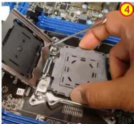 SAPPHIRE Pure Black X79N - 2-4 Installing the CPU and Cooler - 5