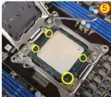SAPPHIRE Pure Black X79N - 2-4 Installing the CPU and Cooler - 7