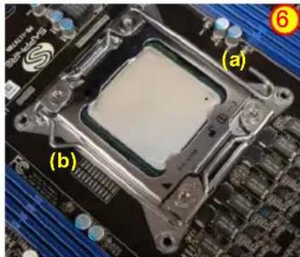 SAPPHIRE Pure Black X79N - 2-4 Installing the CPU and Cooler - 8