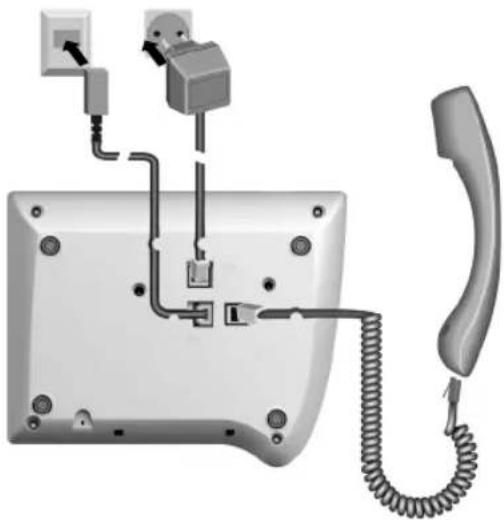 GIGASET 5035 - Anschließen - 1
