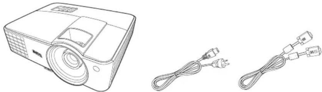 BENQ 9H.J6H77.14E - Standard accessories - 2