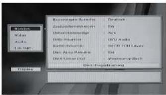 ARCAM Solo Movie 2.1 - Das Display-Setup-Menü - 4