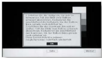 ARCAM Solo Movie 2.1 - Das Display-Setup-Menü - 1