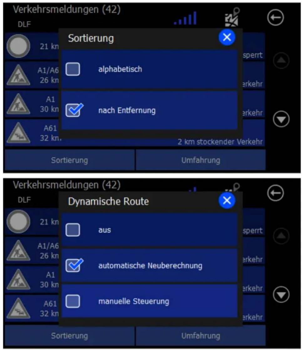 BLAUPUNKT Travel Pilot 70 LMU - TMC Status (nur bei Geräten mit TMC-Empfänger verfügbar) - 2