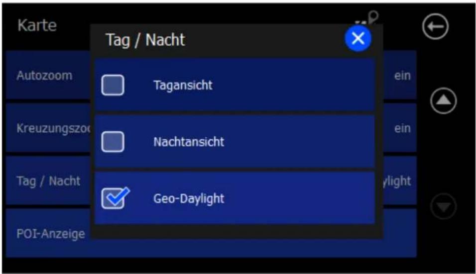 BLAUPUNKT Travel Pilot 70 LMU - GeoDaylight Tag/Nacht-Umschaltung - 1