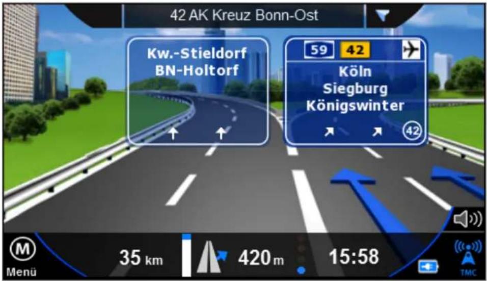 BLAUPUNKT Travel Pilot 70 LMU - Fahrspurinformationen / Fahrspurassistent - 2