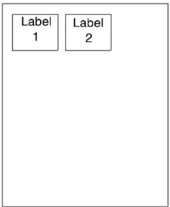 Printronix T5208R - Example 4: Blank Label Case - 1
