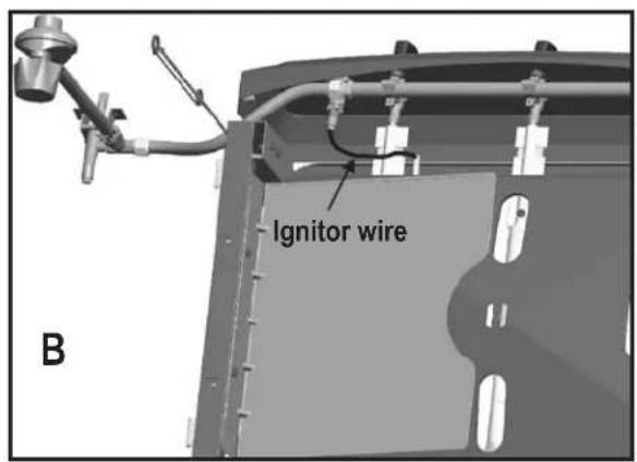 Ignitor wire B