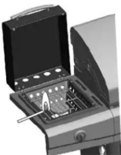 Char-Broil C-33G3 - Sideburner Match Lighting - 1