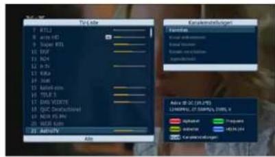 TV Player 8 RTL 8 anti nO 9 Super RTL 10 ESP 11 NCK 12 PS 13 KIA 14 NAT 15 SATEL 16 TELE 1 17 DAS VOLTLE 18 QDC CANDRIVEL 19 RUBI 20 20 MRS LIME 21 AMOUNTY Audio: 20.00 (20.00) LAMPEL: 20.00 (20.00) Audio: 20.00 (20.00) LAMPEL: 20.00 (20.00)