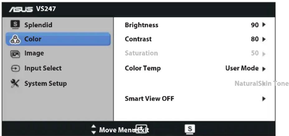 ASUS VS247N - Color - 1
