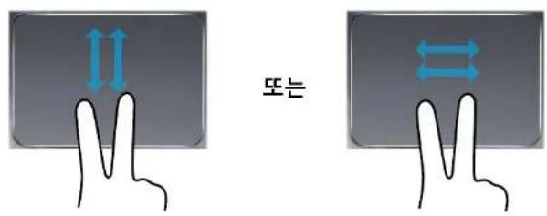 SAMSUNG ATIV Tab XQ700T1C - 스크롤 기능 - 1