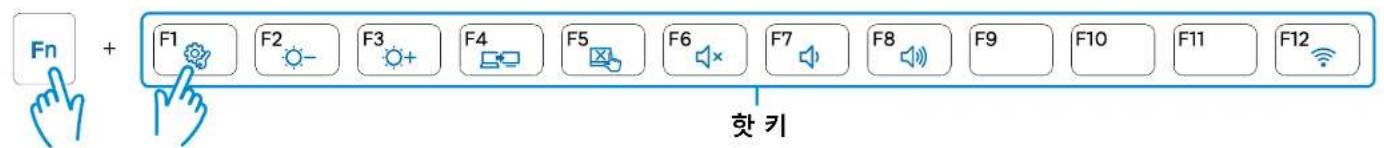 SAMSUNG ATIV Tab XQ700T1C - |보드 핫키 사용하기 - 1