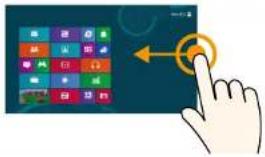 SAMSUNG ATIV Tab XQ700T1C - 터치 스크린 기본 동작 익히기 - 1