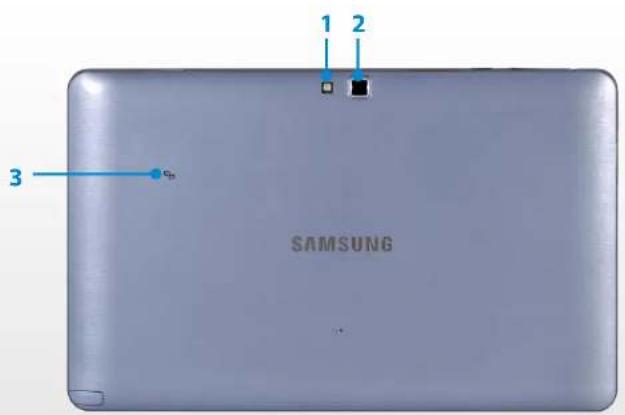 SAMSUNG ATIV Tab XQ500T1C - 뒷면 - 1