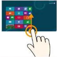 SAMSUNG ATIV Tab XQ500T1C - 터치 스크린 사용하기 - 2