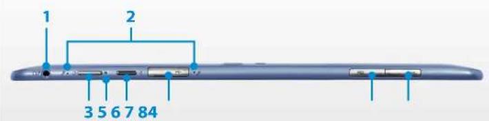 SAMSUNG ATIV Tab XQ500T1C - 뒷면 - 1