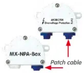 MOBOTIX Overvoltage Protection MX-NPA-Box Patch cable
