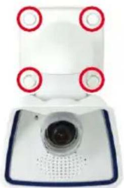 Mobotix M25M - Mounting the Camera with Pole Mount (Accessory) - 2