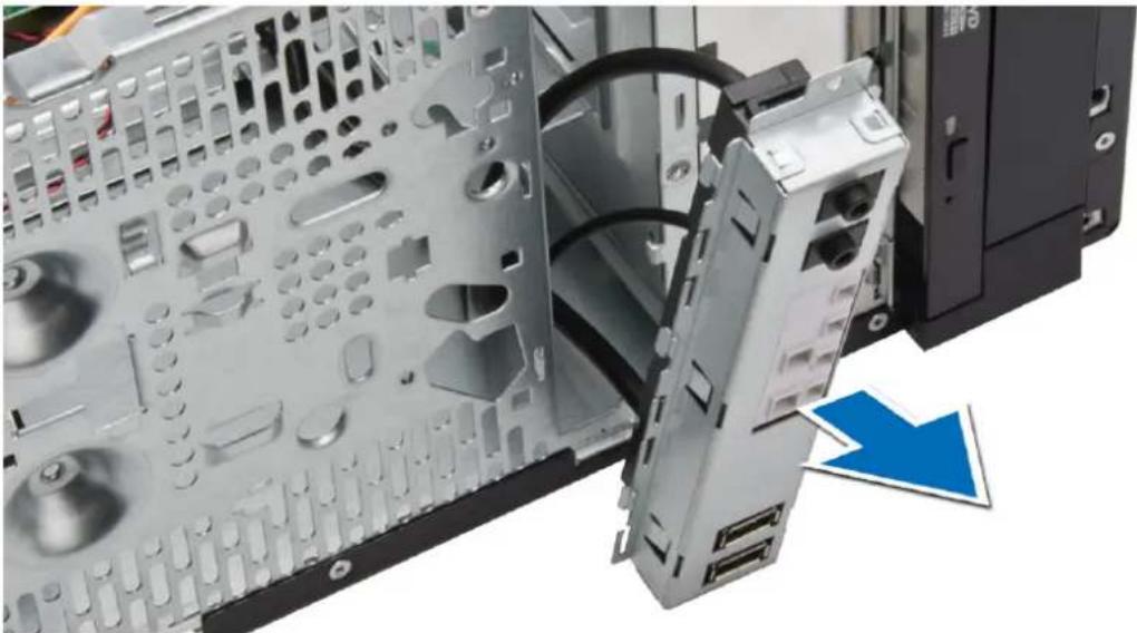 DELL OptiPlex 3020 Mini Tower - Entfernen der E/A-Leiste - 4