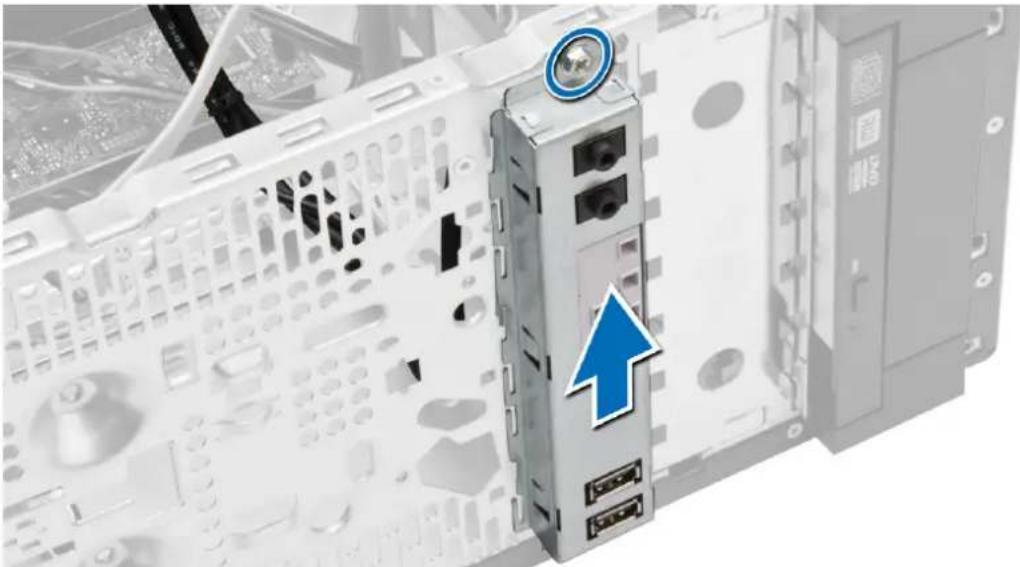 DELL OptiPlex 3020 Mini Tower - Entfernen der E/A-Leiste - 3