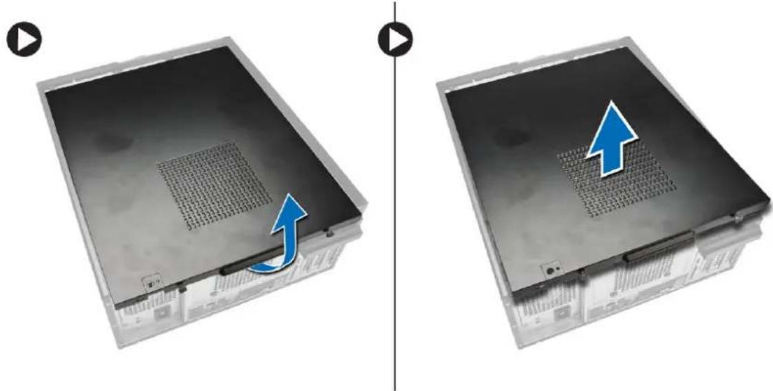 DELL OptiPlex 3020 Mini Tower - Entfernen der Abdeckung - 2