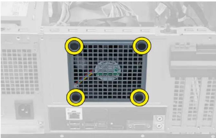 DELL OptiPlex 3020 Mini Tower - Entfernen des Systemlüfters - 2