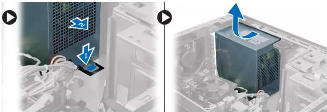 DELL OptiPlex 3020 Mini Tower - Entfernen des Netzteils - 3