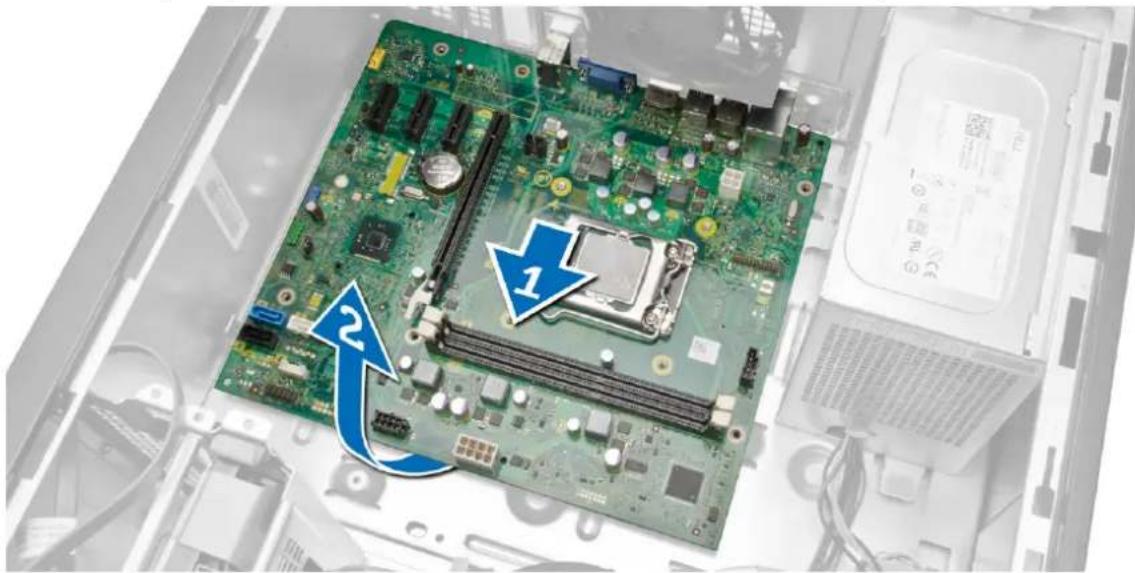 DELL OptiPlex 3020 Mini Tower - Entfernen der Systemplatine - 3