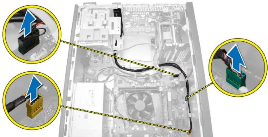 DELL OptiPlex 3020 Mini Tower - Entfernen der E/A-Leiste - 1