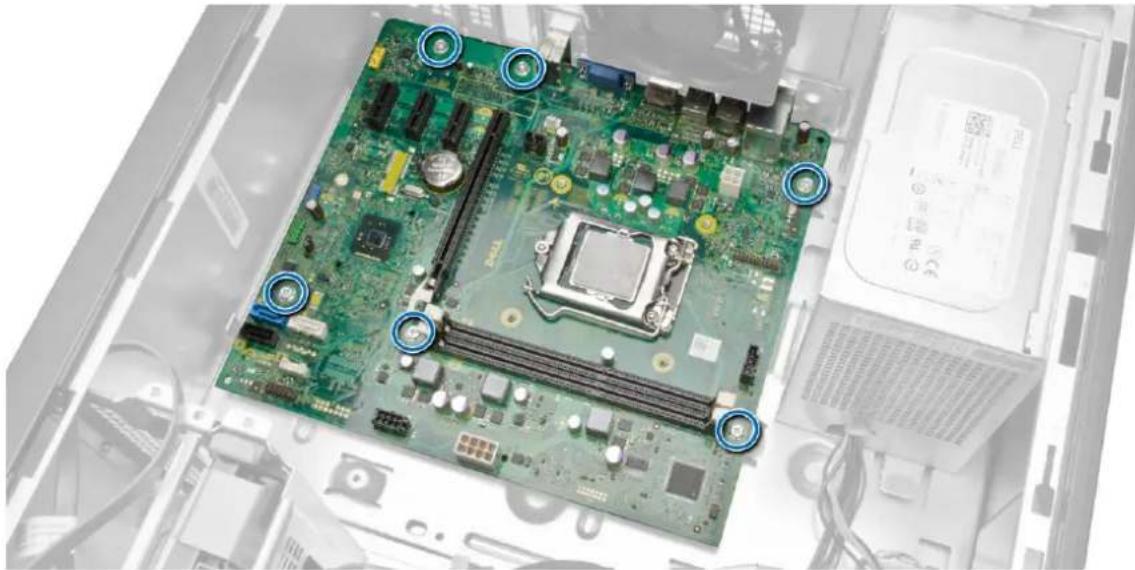 DELL OptiPlex 3020 Mini Tower - Entfernen der Systemplatine - 2