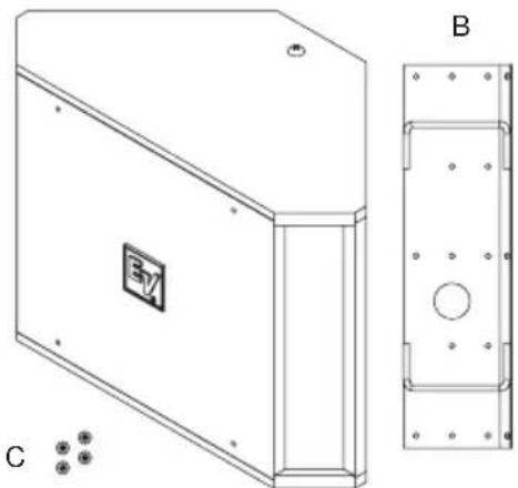 BOSCH EVID 3.2 - Packing List (12.1 Subwoofer) - 1