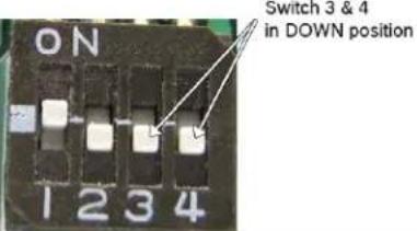 BOSCH MH-402 - Dip Switch Settings - 2