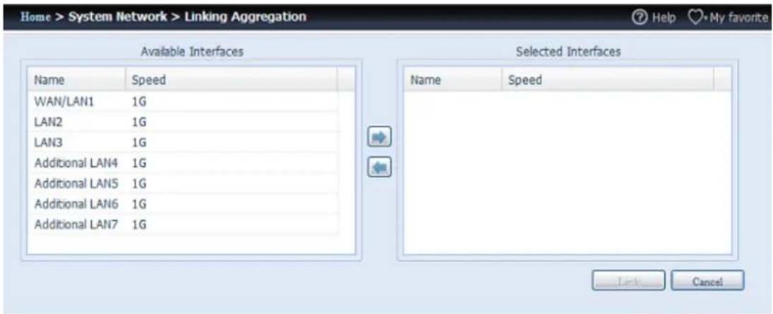 Thecus N10850 - Link Aggregation - 2