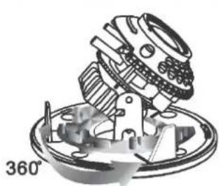 Lupus Electronics GEODOME LE335 - Camera Image Adjustment - 3