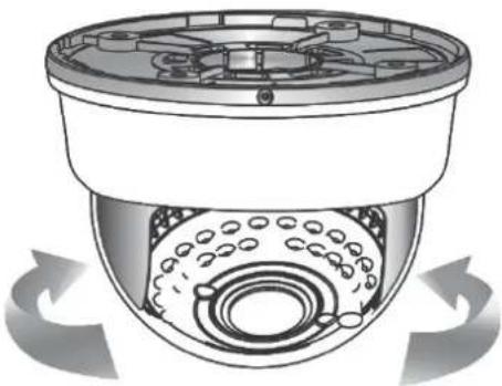 Lupus Electronics GEODOME LE335 - Attaching the Dome Cover - 3