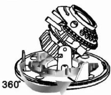 Lupus Electronics GEODOME LE335 - ■ 3-Axis Movement for Free Lens Rotation - 1