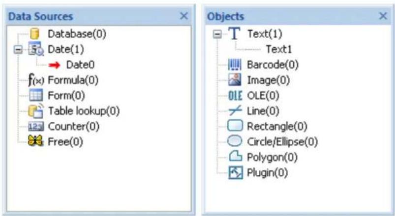 Teklynx Codesoft 10 Network RFID - Data Sources and Objects Views - 1
