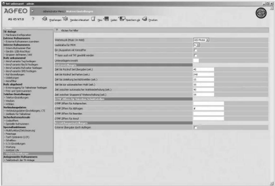 AGFEO AS 43 IP-DECT - Music on Hold - 1