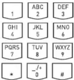 AGFEO AS 43 IP-DECT - Namen mit der Ziffern- tastatur eingeben - 1