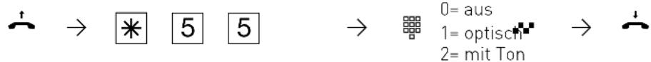 AGFEO AS 43 IP-DECT - Anklopfen ein-/ausschalten - 1