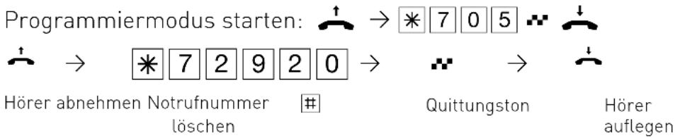 AGFEO AS 43 IP-DECT - Notrufnummer # löschen - 1