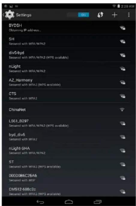 DELL Venue 7 3000 - Verbindungsherstellung mit dem Internet ü ber WLAN - 2