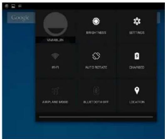 DELL Venue 7 3000 - Statusleiste - 3