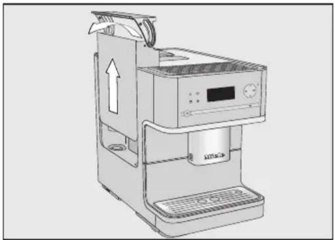MIELE CM 6310 - Menüebene verlassen oder Aktion abbrechen - 1