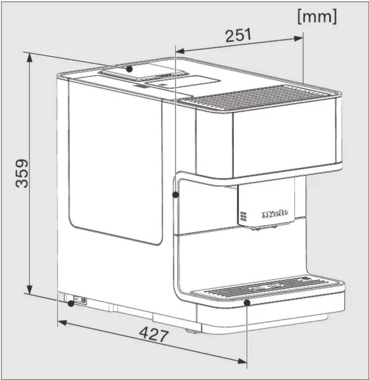 251 [mm] 359 Miele 427