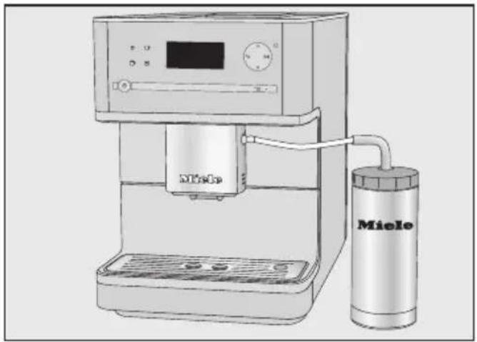 MIELE CM 6310 - Hinweise zum Edelstahl-Milchbehälter - 2
