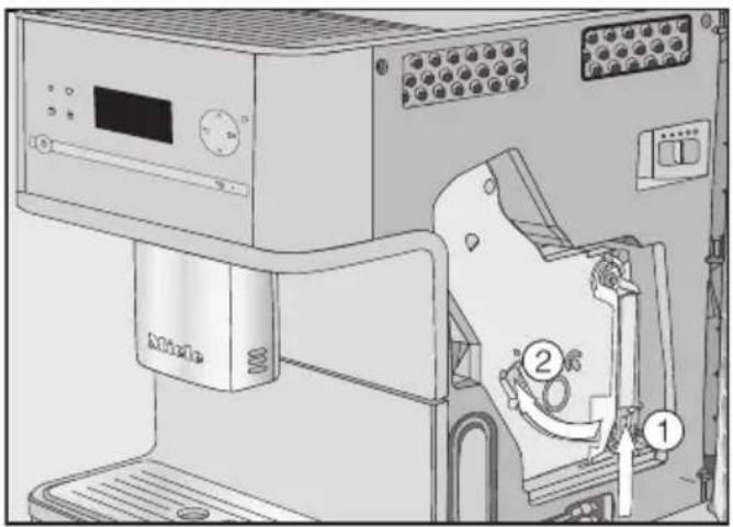 MIELE CM 6310 - Brüheinheit entnehmen und von Hand spülen - 1