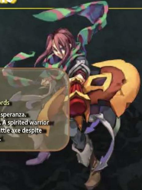 ords speranza. A spirited warrior little axe despite